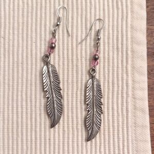 Feather Earrings *Free With Purchase*